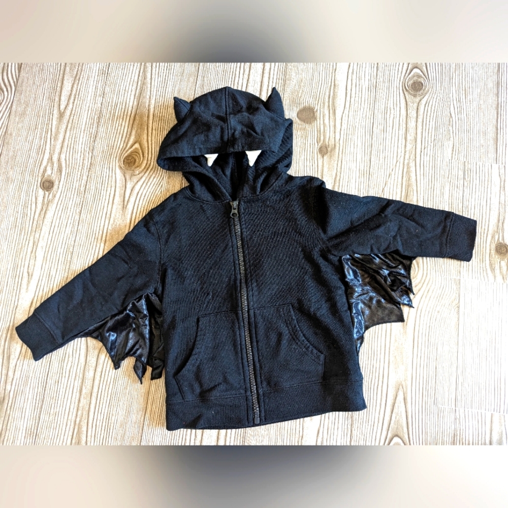 Circo Bat Hooded Zip Up Sweatshirt 2T